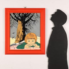 Painting by Dino Buzzati, 1969