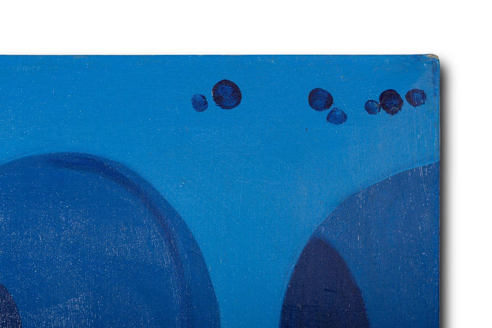 Gemälde von Janet Lippincott, 1975, Acryl auf Leinen im Angebot 6