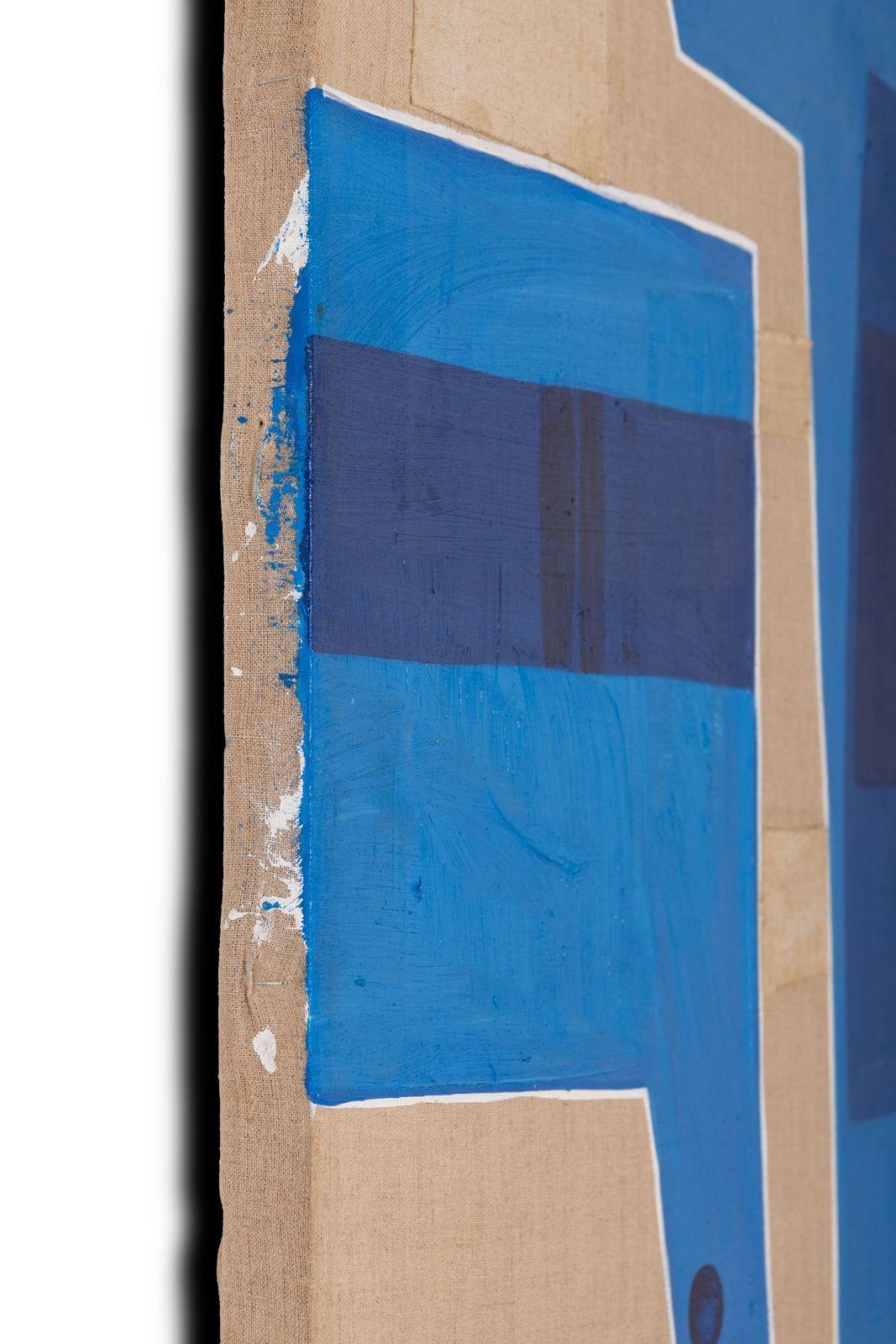 Gemälde von Janet Lippincott, 1975, Acryl auf Leinen im Angebot 3