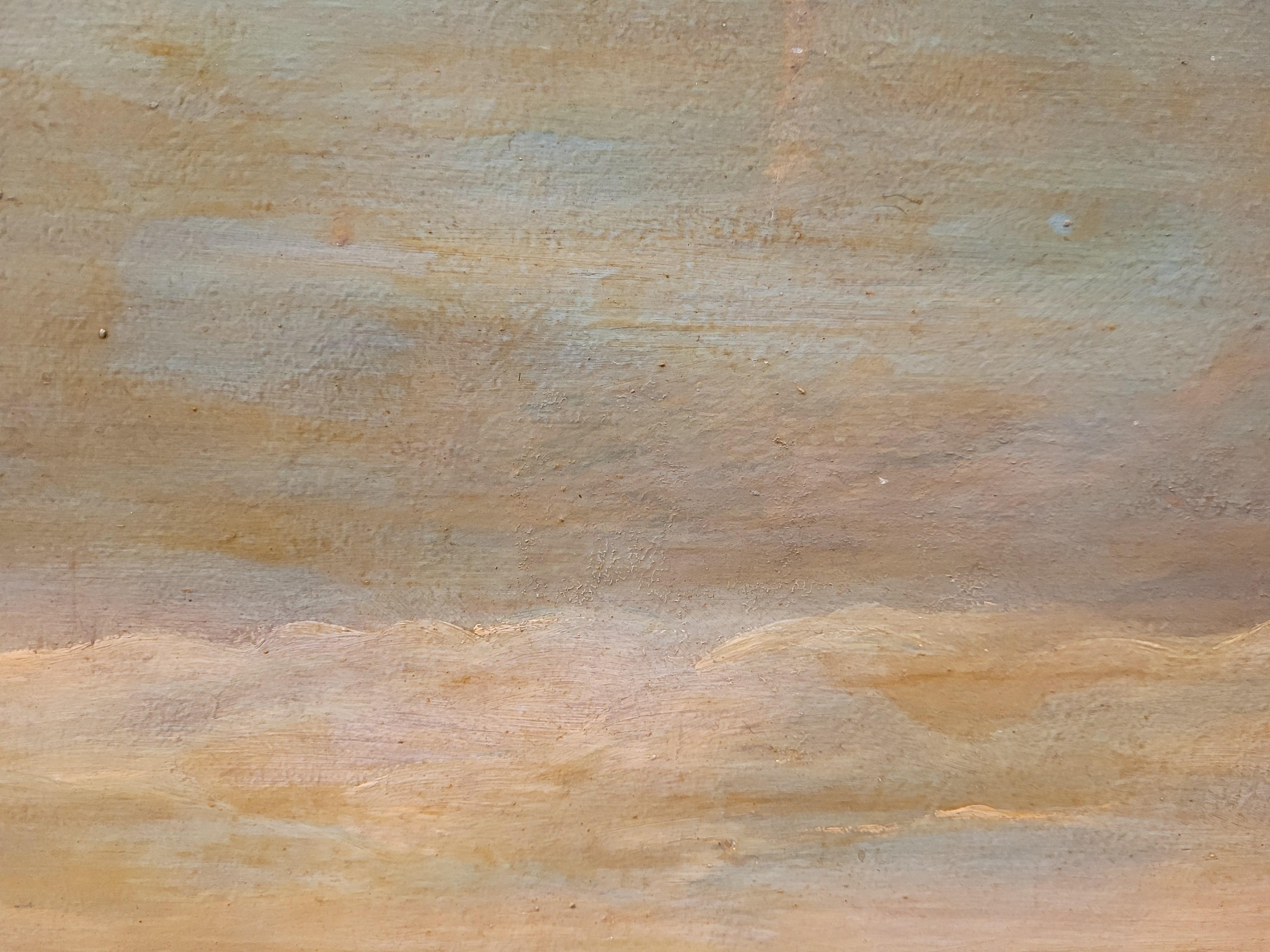 Gemälde von Napoleon III. in der Seeschlacht, Öl auf Tafel Frankreich im Angebot 7