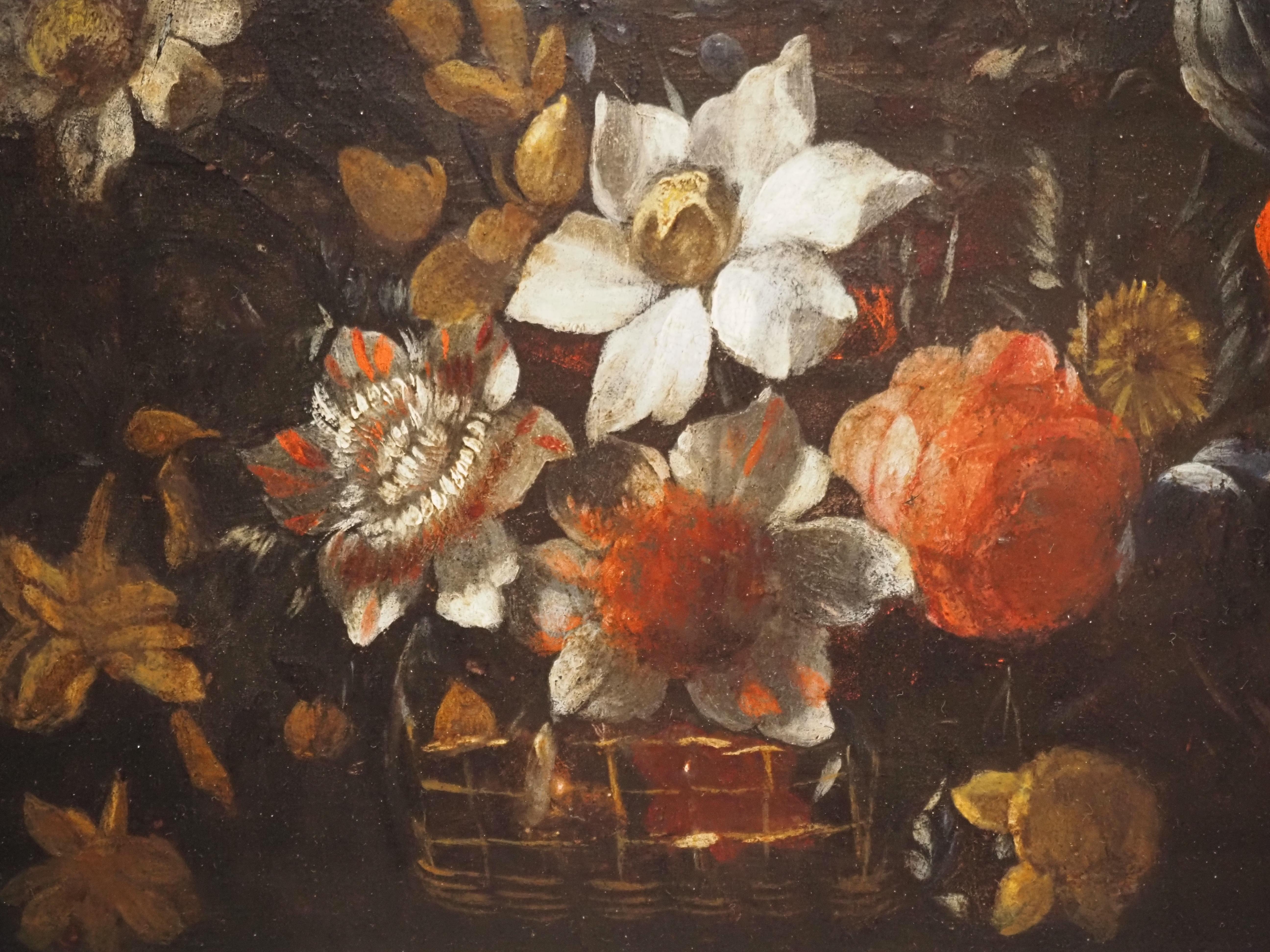 Pareja de bodegones florales sobre cobre, Flandes, siglo XVII, tulipán 2