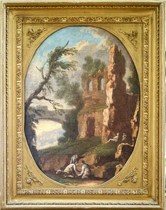 Pair of Genoese "Capricci" — Italian Unknow Painter