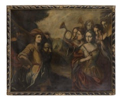 Pair of Oil on Canvas by Anonymous Painter 17th Century