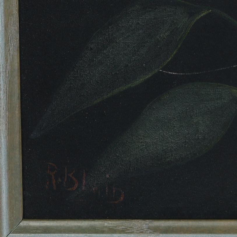 Pareja de cuadros haitianos vintage de animales en una jungla por Roland Blain en venta 10