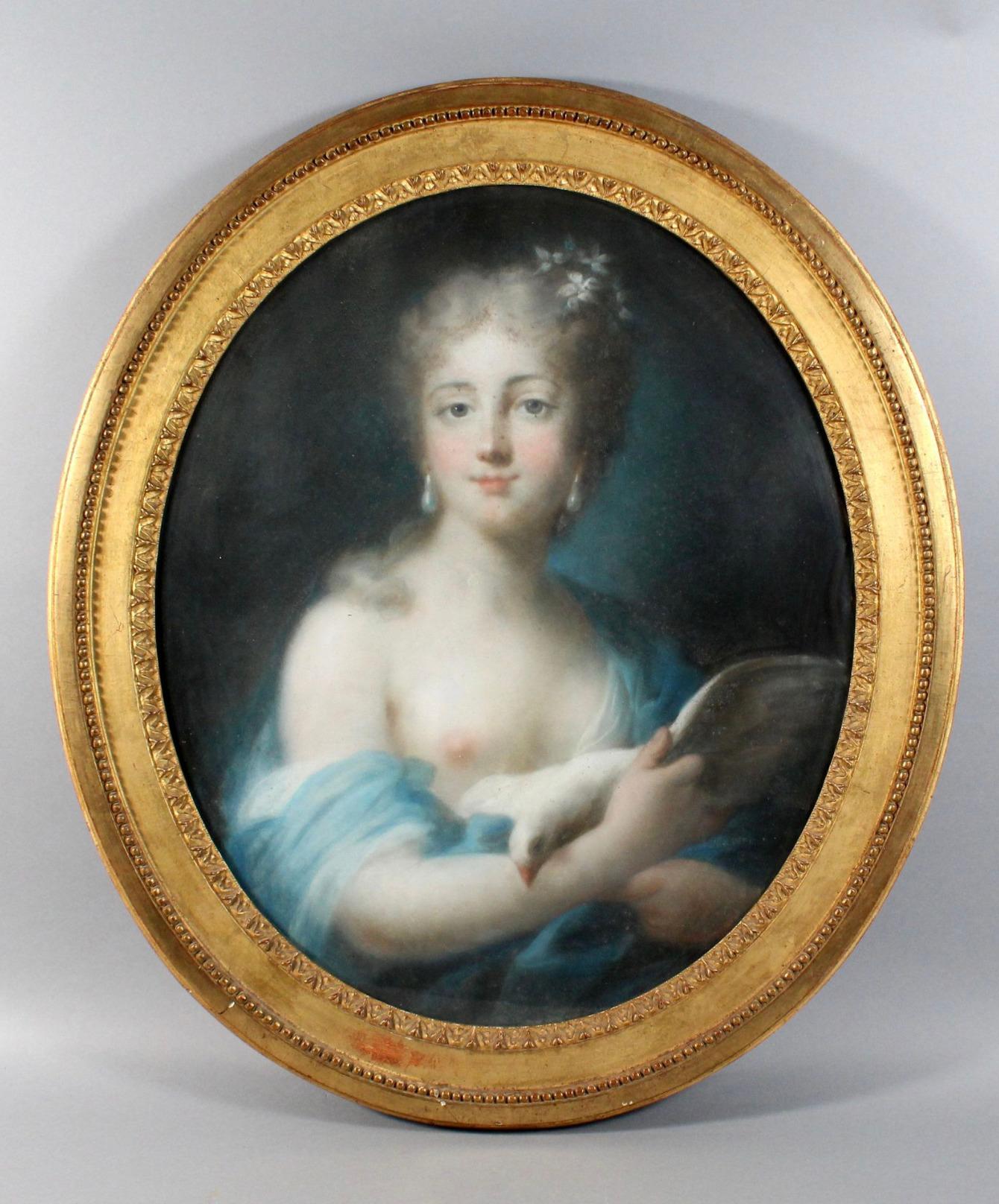 Paire de pastels - Ecole française du XVIIIème siècle - Painting de Unknown