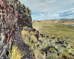 Paisley Caves 1, Oil on Panel Painting by Daniel Duford, 2024