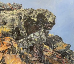 Grotte di Paisley 2, dipinto olio su tela di Daniel Duford, 2024