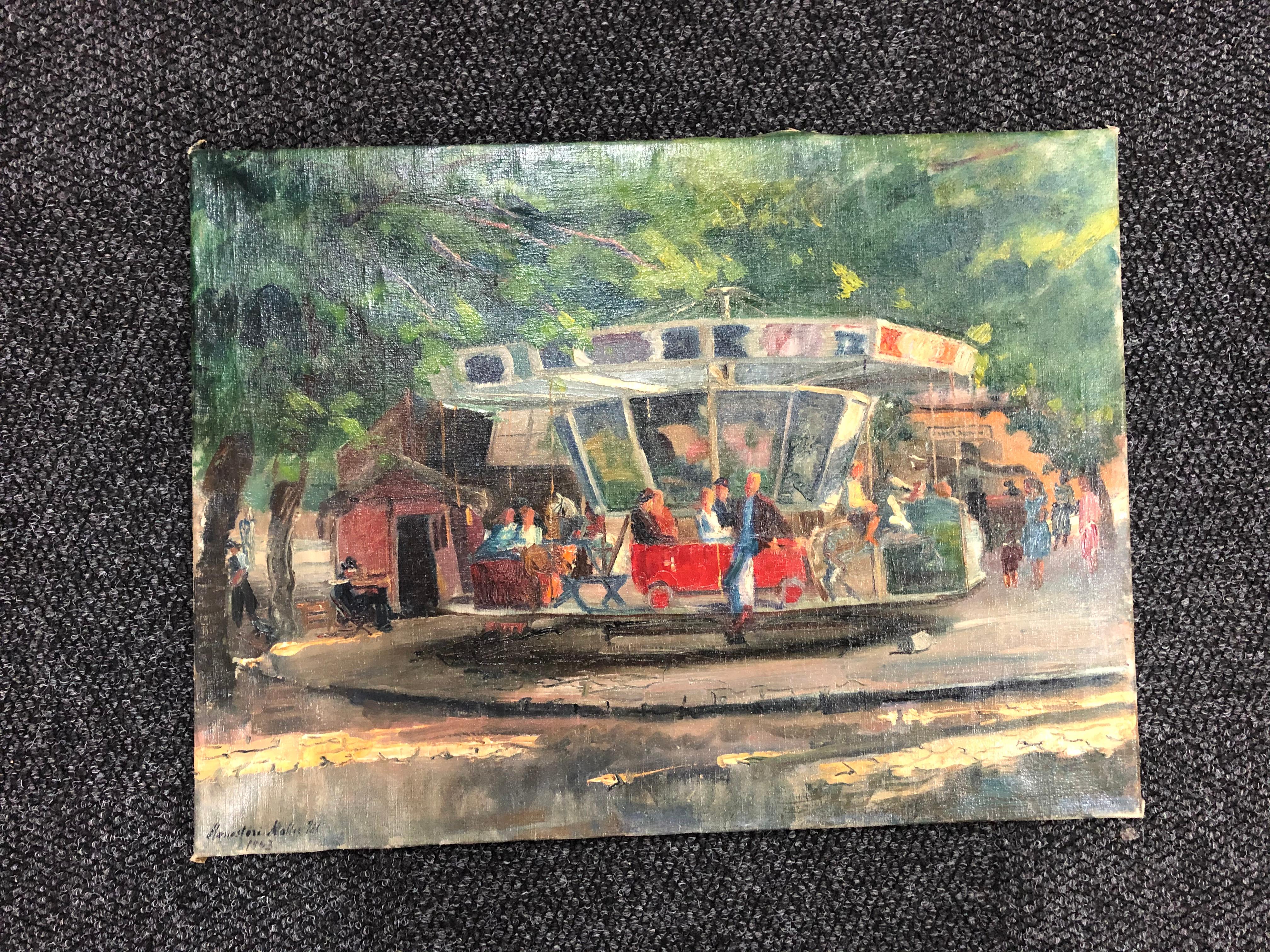 Pal  Monostori-Moller 1943 Carousel For Sale 1