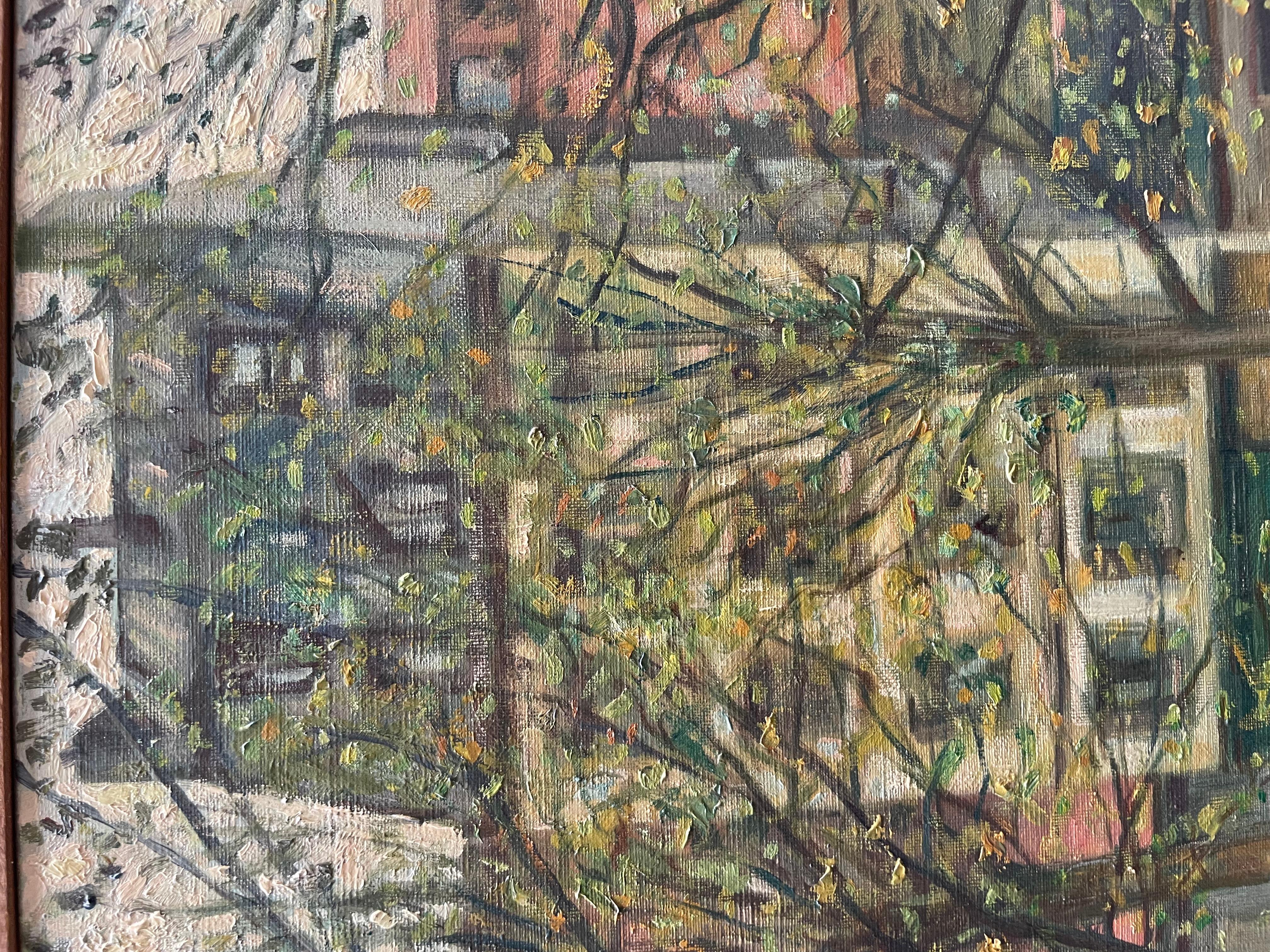 Maisons parisiennes sur le canal Saint-Martin - Vue urbaine, monogrammé et daté '57

Moyen :
Huile sur toile, signée 