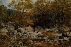 Parker Hagarty (1859-1934) - Framed 1926 Oil, On the Lyne