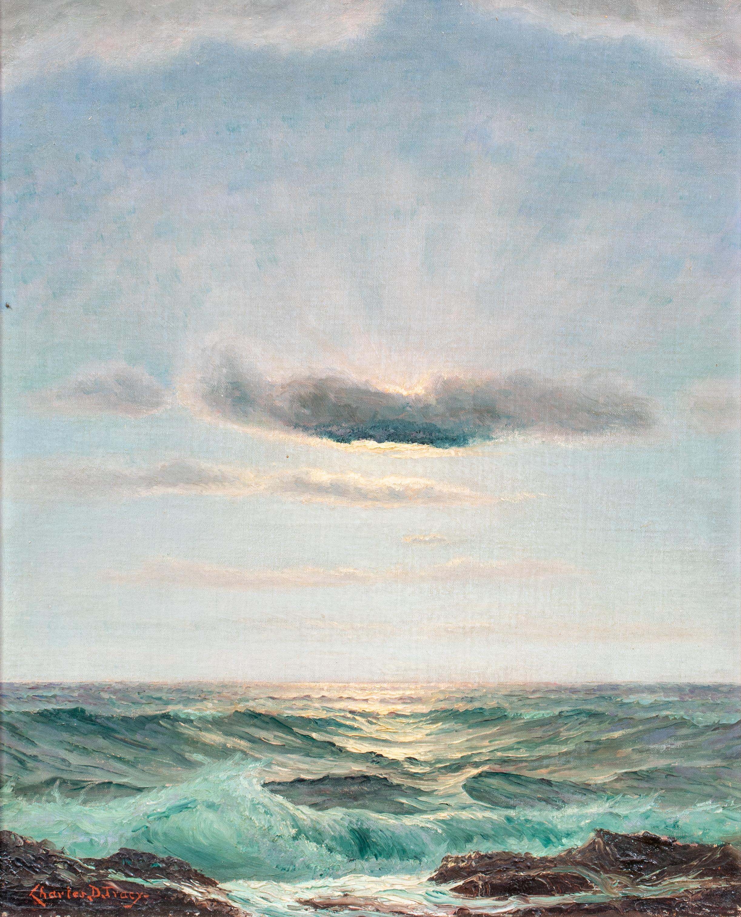 Nuages qui passent, vers 1900

par Charles Dunlop TRACY (1870-1948)

Vers 1900, vue de la côte du Suffolk avec un nuage traversant le soleil, huile sur carton de Charles Dunlop Tracy. Exemple de bonne qualité et de bon état du travail du célèbre