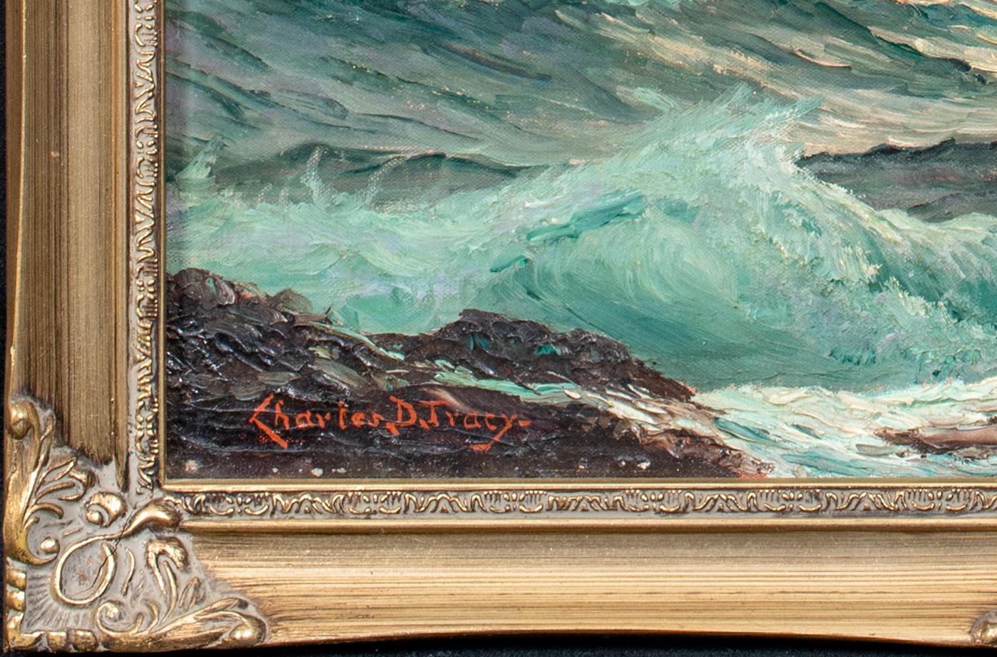 Nuages qui passent, vers 1900  par Charles Dunlop TRACY (1870-1948) 2