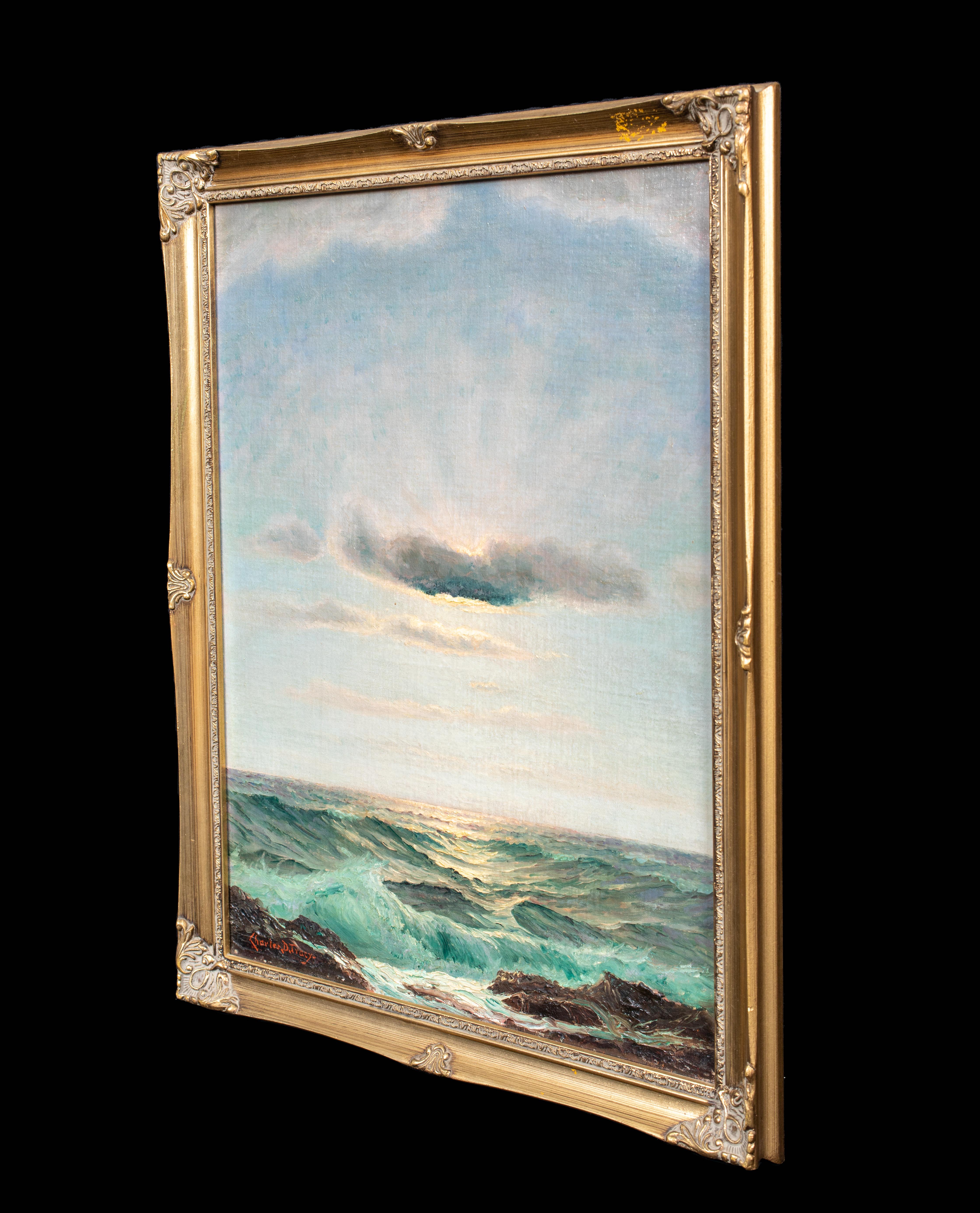 Nuages qui passent, vers 1900  par Charles Dunlop TRACY (1870-1948) 6
