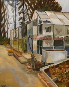 Pat Cox  - 2002 Oil, The Greenhouse