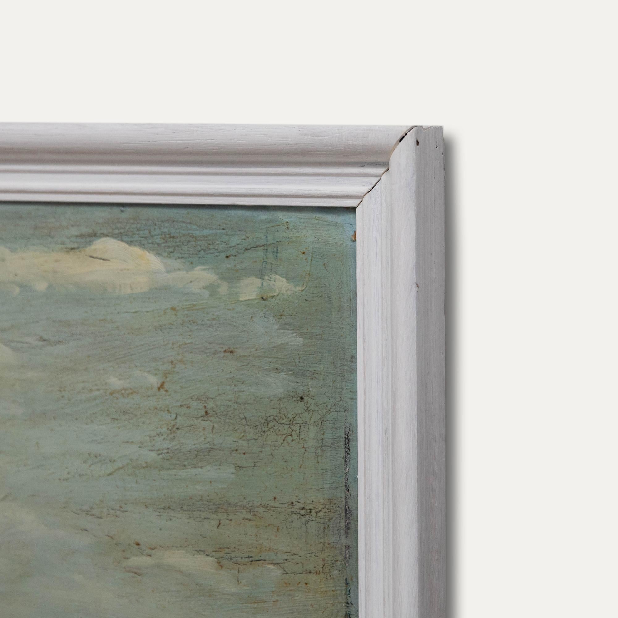 Patricia Langmead  - Olio del XX secolo, Veduta della collina di Rake 1