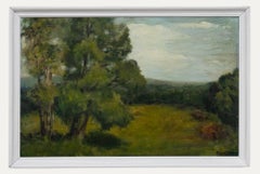 Patricia Langmead  - Olio del XX secolo, Veduta della collina di Rake