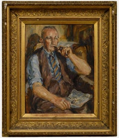Patricia Tucker - 20th Century Oil, Pipe Smoker