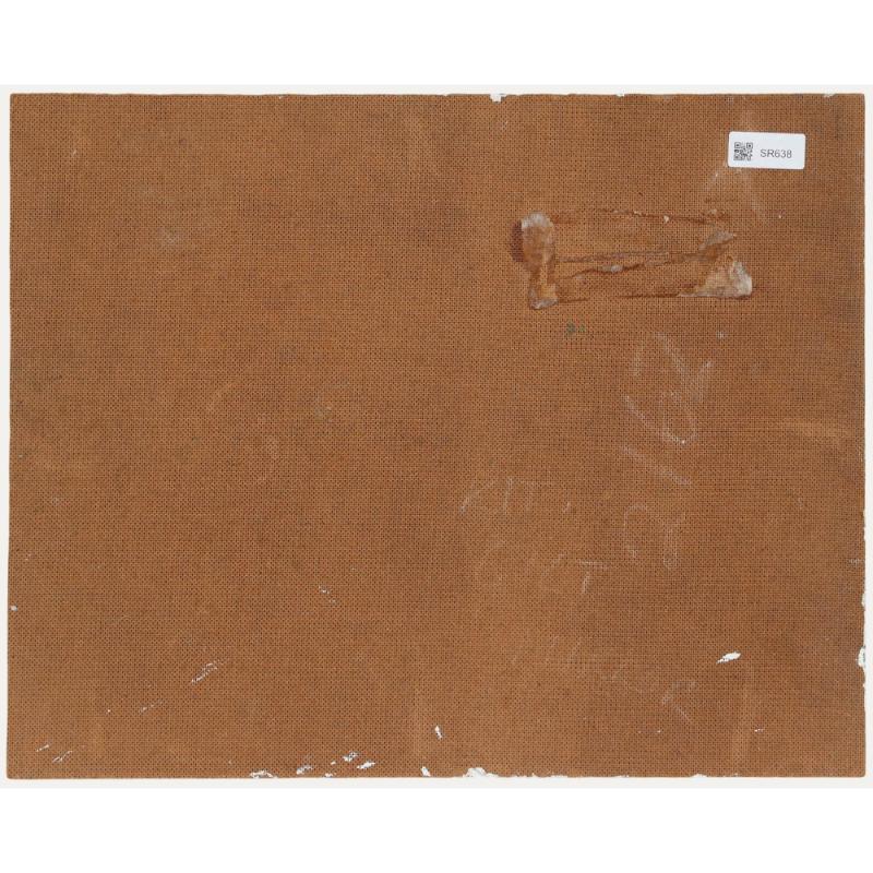 Pauline Plummer (geb. 1933) - Zeitgenössisches Öl, Die rote Scheune – Painting von Unknown