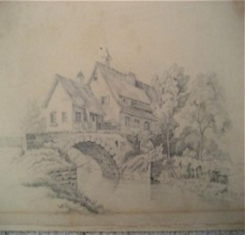 Peaceful Home - Painting by Unknown