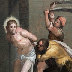 Werkstatt Perin del Vaga (Florenz) - 16. Jahrhundert Figurenmalerei - Geißelung