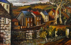 Peter Arnold (1922-2009) - 1987 Oil, Cottages on the River