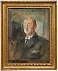 Peter Hirsch (1889-1978) - 1927 Oil, Portrait of Mr Otto Brandt