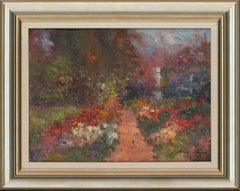 Peter Jander (b. 1954) - Signed Contemporary Acrylic, South African Garden