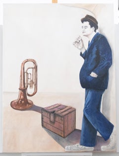 Peter Roland-Mclean - 2005 Óleo, Estudio de Pete Doherty