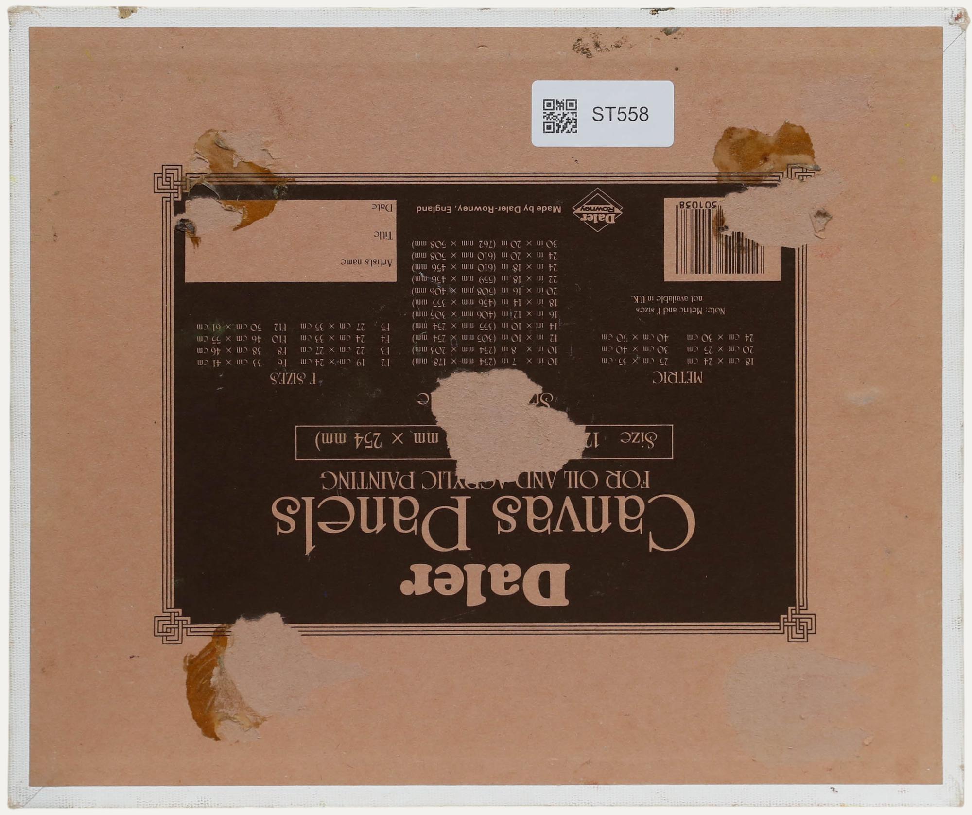 Peter Samuelson (1912-1996) - 1988 Öl, Lady in Pink (Braun), Portrait Painting, von Unknown