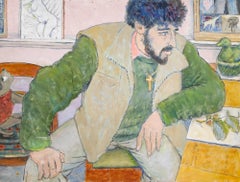 Peter Samuelson (1912-1996) - 20th Century Oil, Gentleman in a Gilet