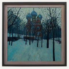 Smith & Smith (nato nel 1931) - 1989 Olio, Monastero di Vysokopetrovsky