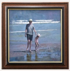 Peter Z. Phillips - Contemporary Oil, Beach Walk