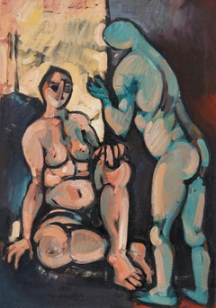 Petros Koufovassilis (b.1949) - 1985 Oil, Seduction
