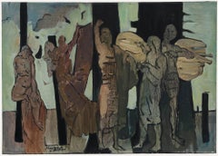 Petros Koufovassilis (n.1949) - Siglo XX Óleo, Teatro II