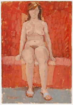 Philip Ardizzone (1931-1978) - 20th Century Oil, Little Nude