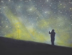 Photographer 2, Oil on Canvas Painting by Dennis Ekstedt, 2022