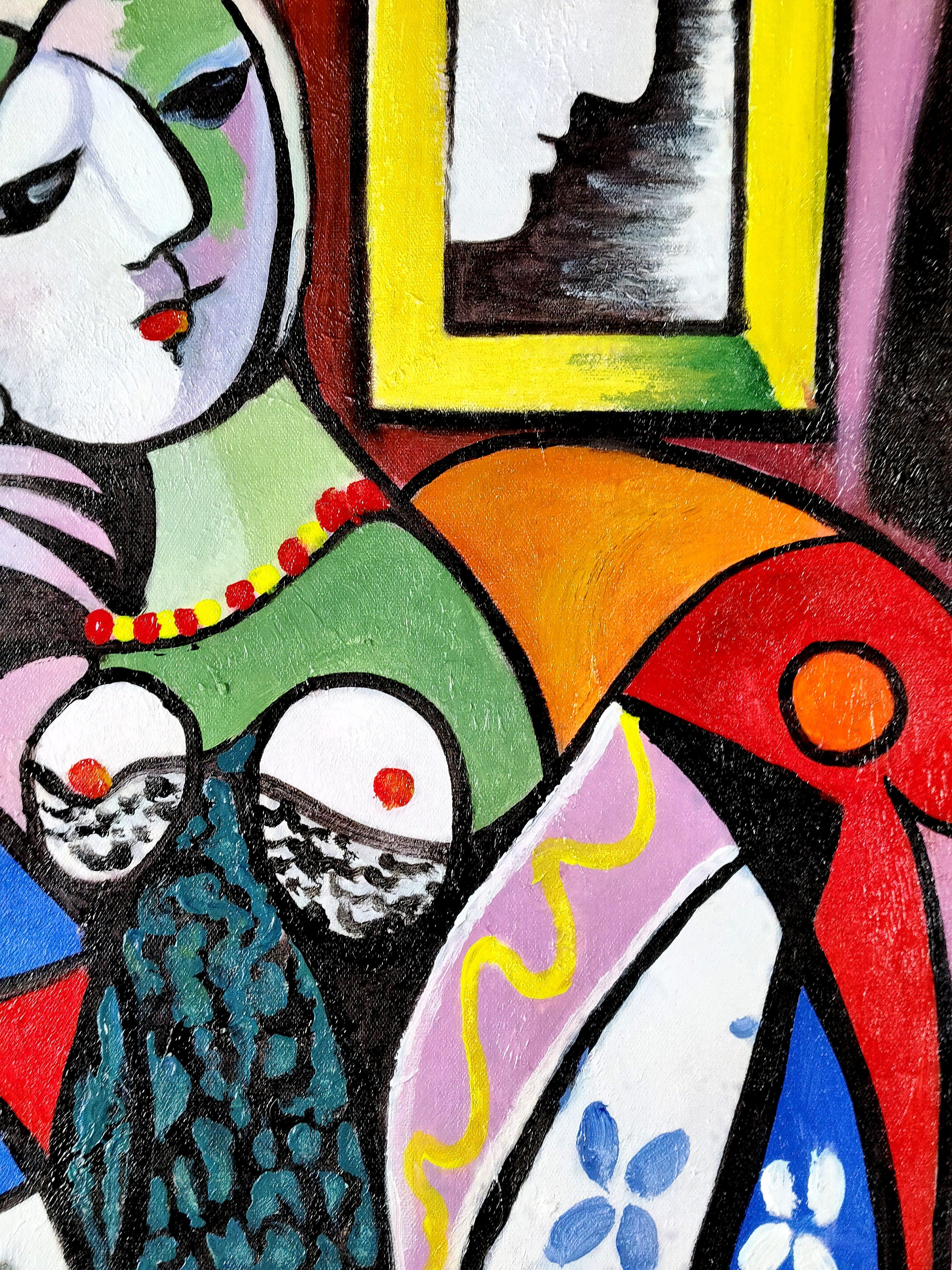 PICASSO WOMEN - Abstract Expressionist Painting by Unknown