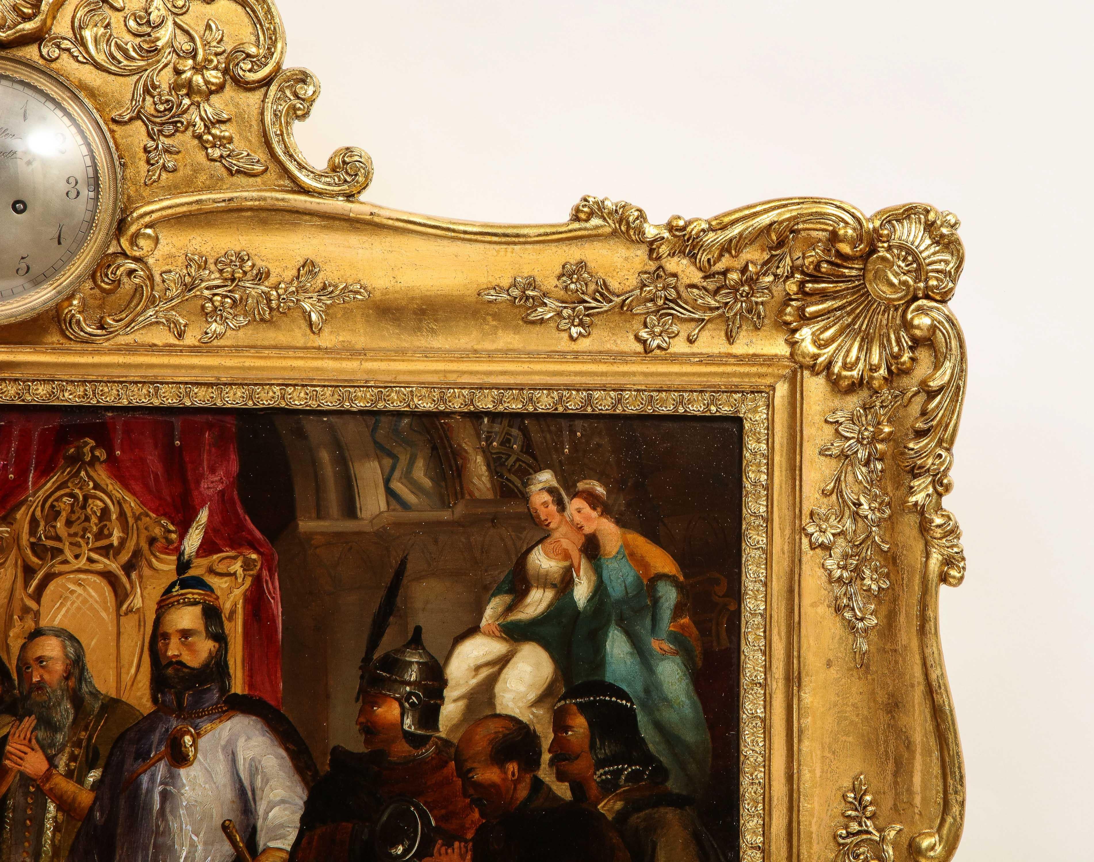 (Polish, 19th Century) Exceptional Quality Oil on Tin Painting 