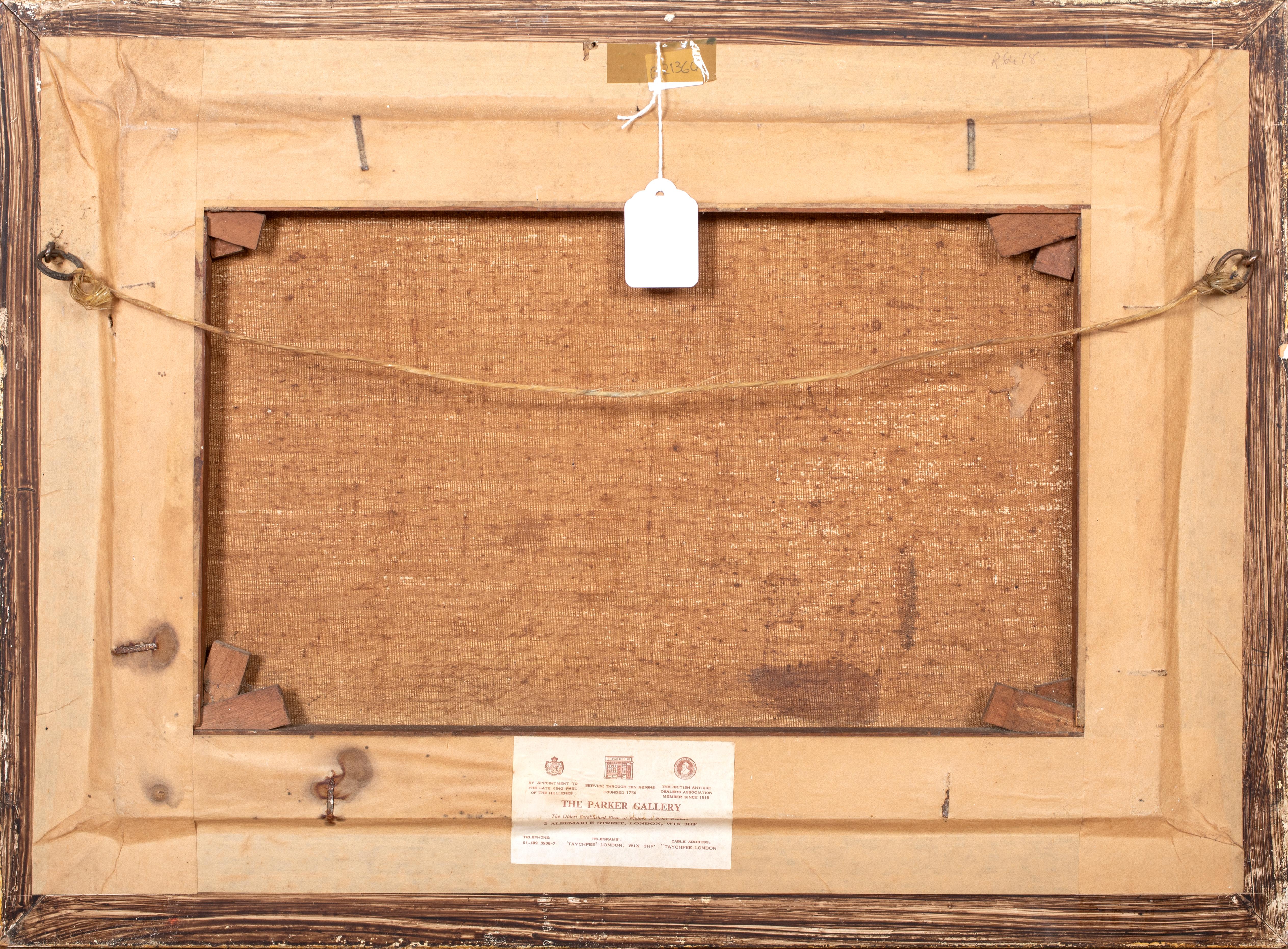 Polo Match In India, 19th Century  British Colonial School - signed EMH For Sale 5