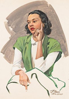 Pondering Woman