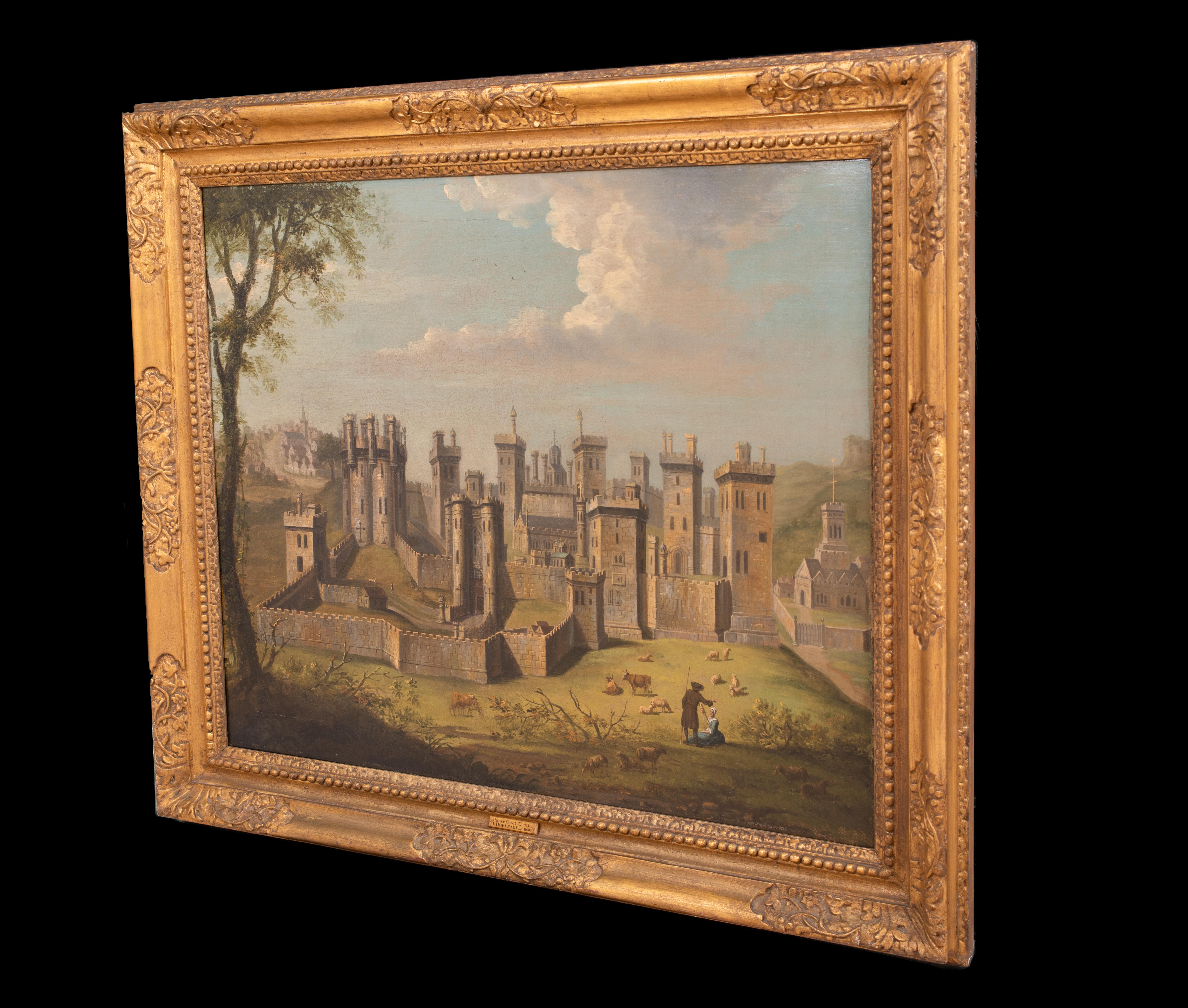 Castello di Pontefract, XVII secolo  JORI Hoefnagel (1542-1601) in vendita 4