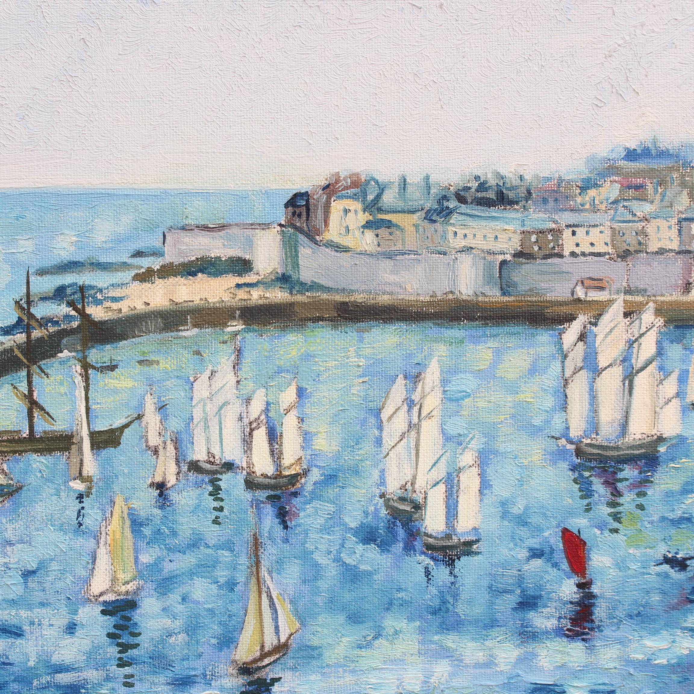 « Port of Saint-Malo », école moderne française en vente 6