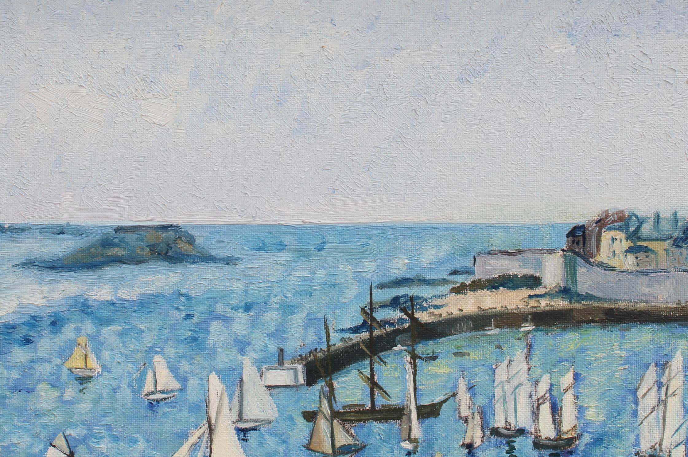 'Port of Saint-Malo', French Modern School For Sale 2
