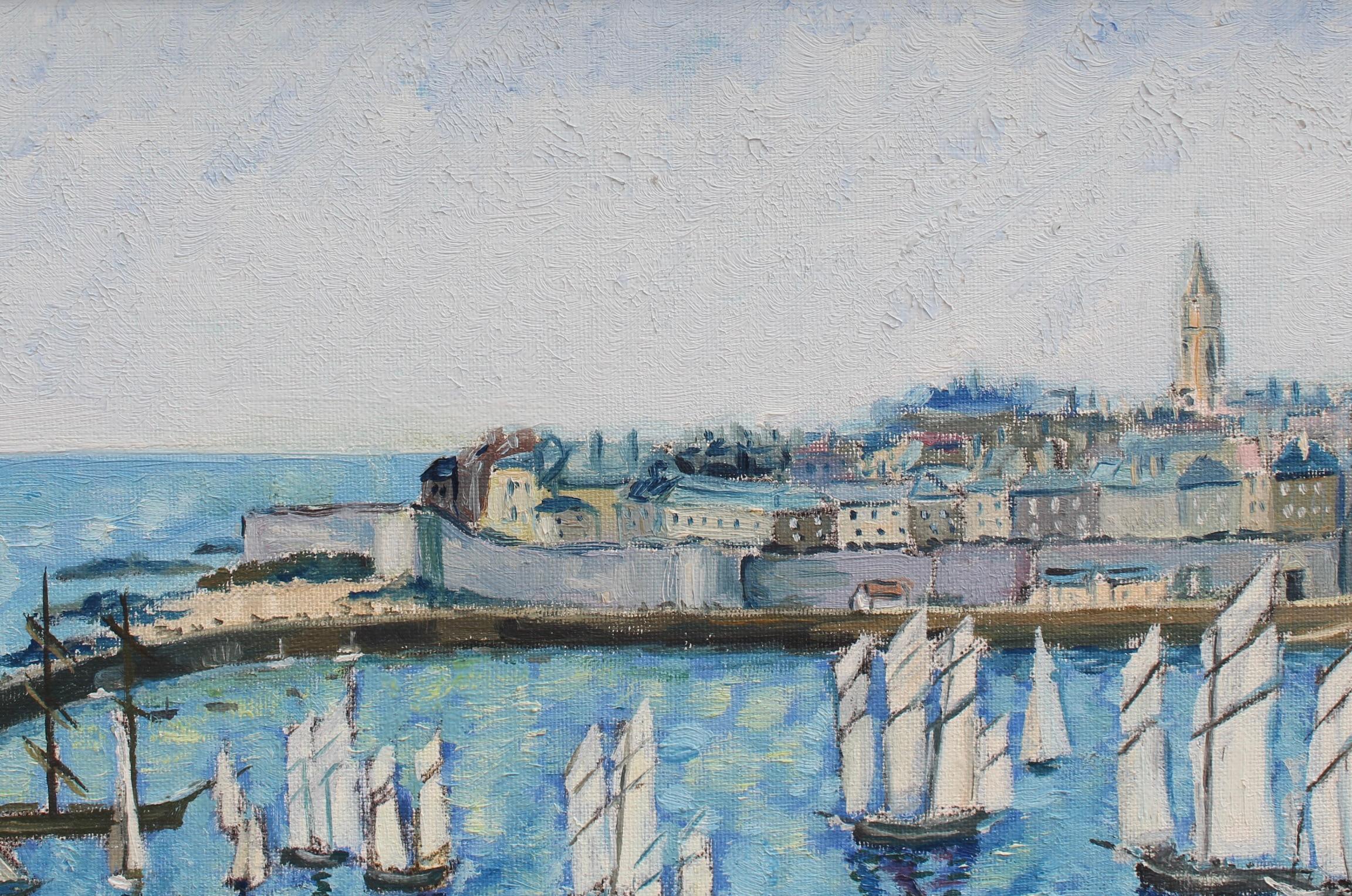 « Port of Saint-Malo », école moderne française en vente 2