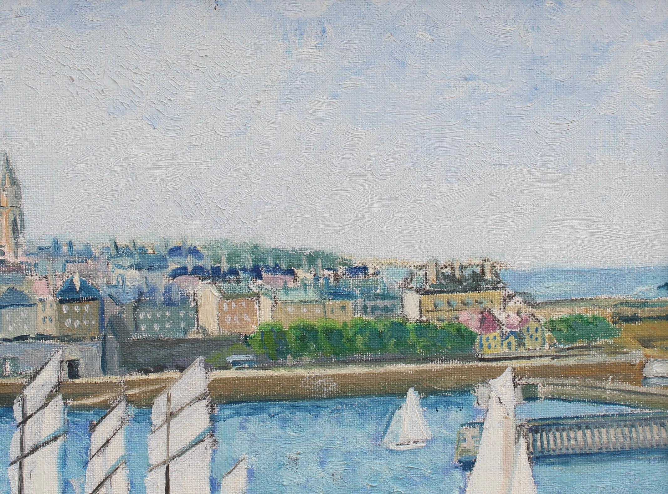 « Port of Saint-Malo », école moderne française en vente 4