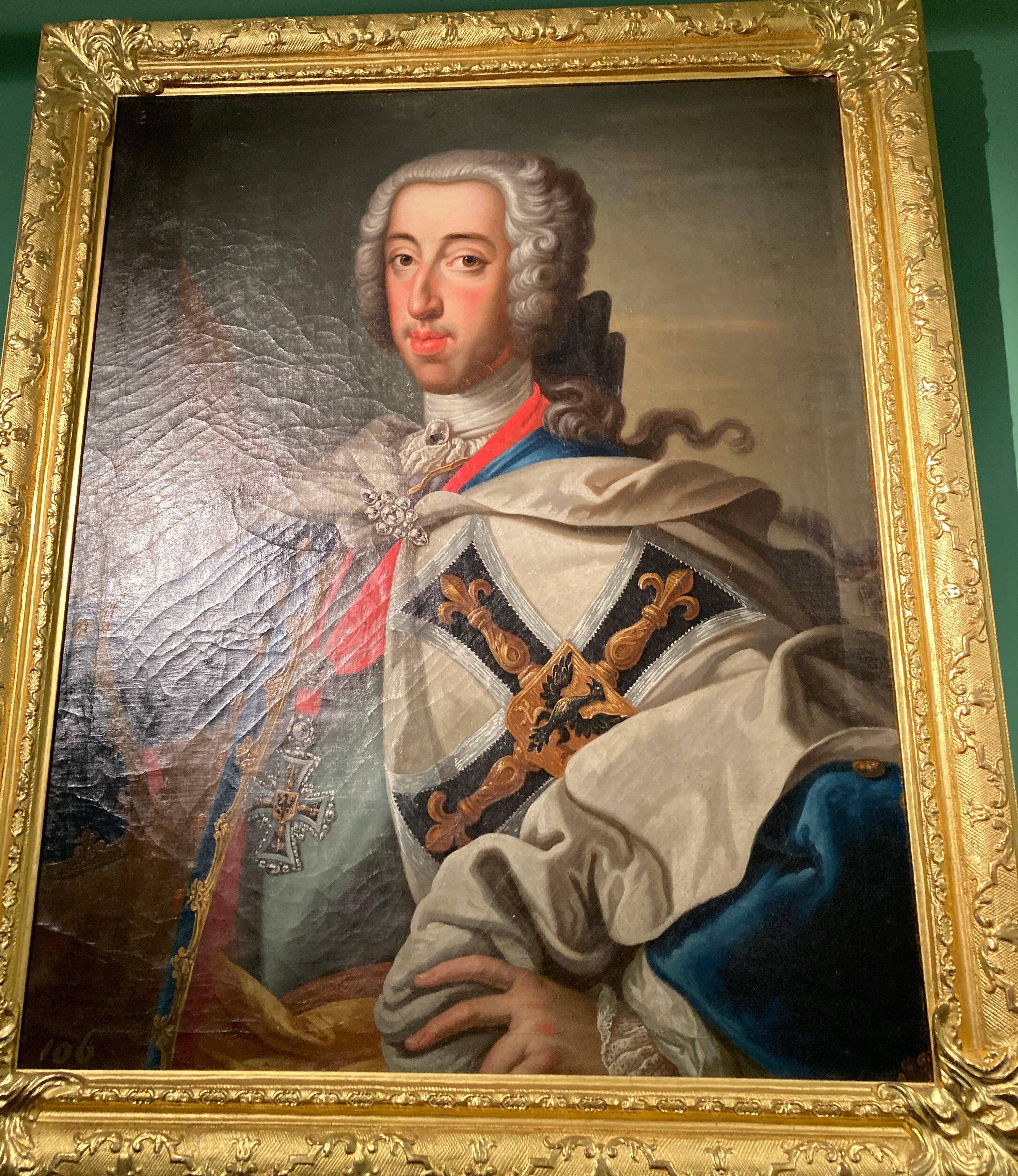 Ritratto dopo Franz Josef Winter, Clemens August di Baviera, arcivescovo di Colonia in vendita 2