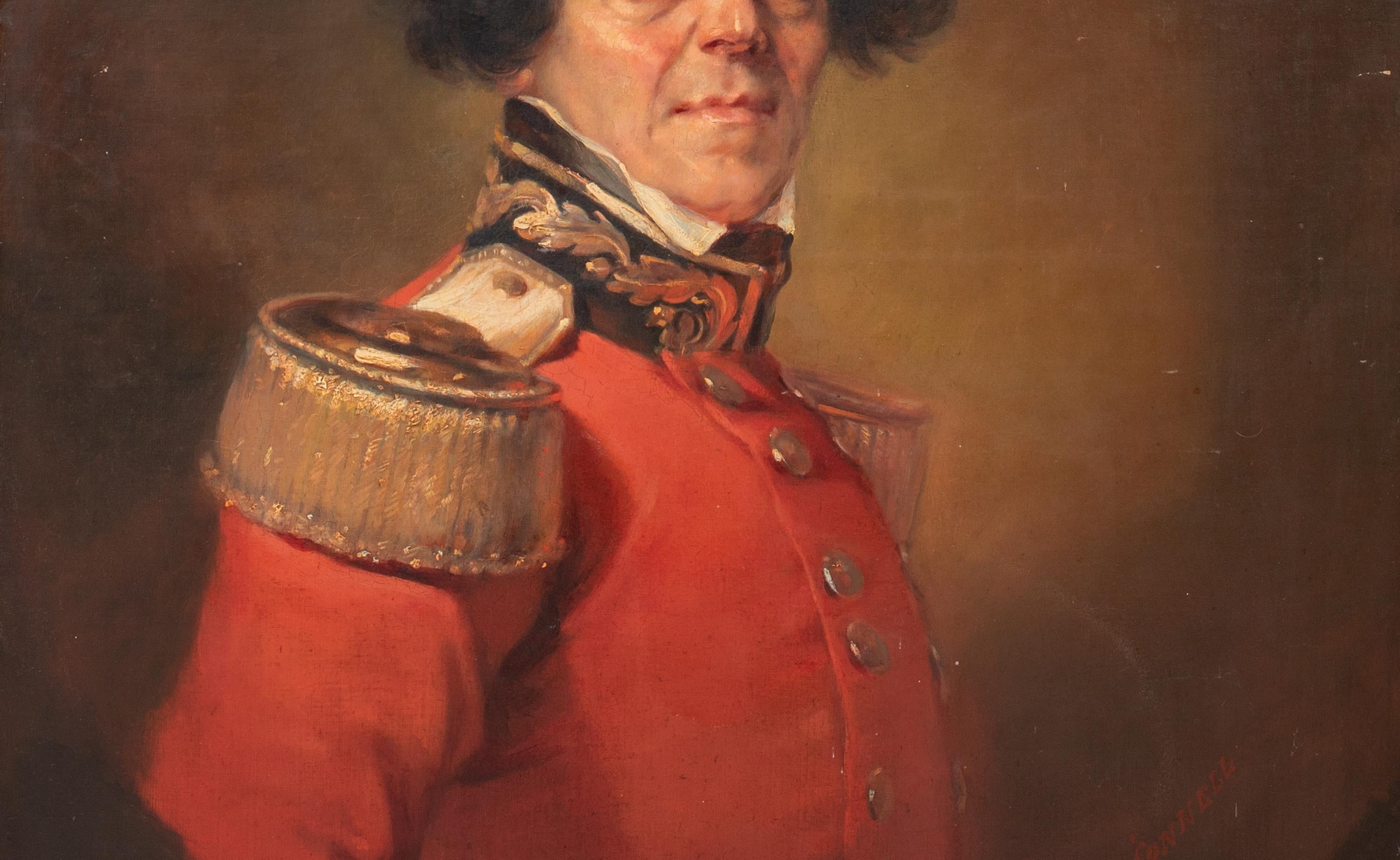 Portrait Colonel Edward Astley 1st Royal Life Guards, 19th Century    For Sale 7
