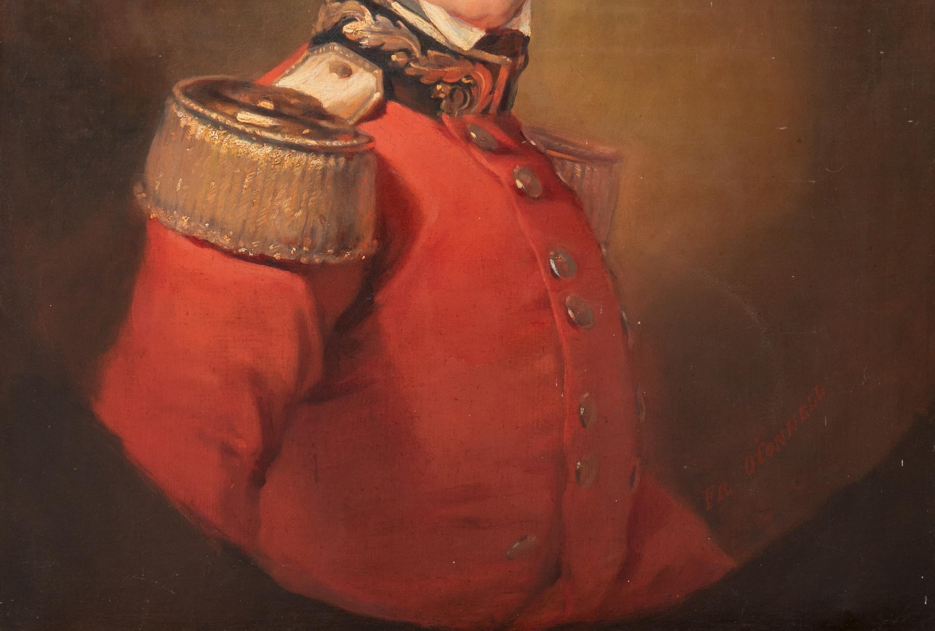 Portrait Colonel Edward Astley 1st Royal Life Guards, 19th Century    For Sale 2