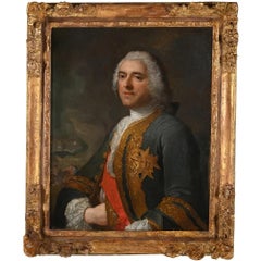 Ritratto del Duca d'Argenson, Ministro della Guerra di Luigi XV