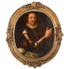 Ritratto del Maréchal de Camps con il suo bâton de Maréchal